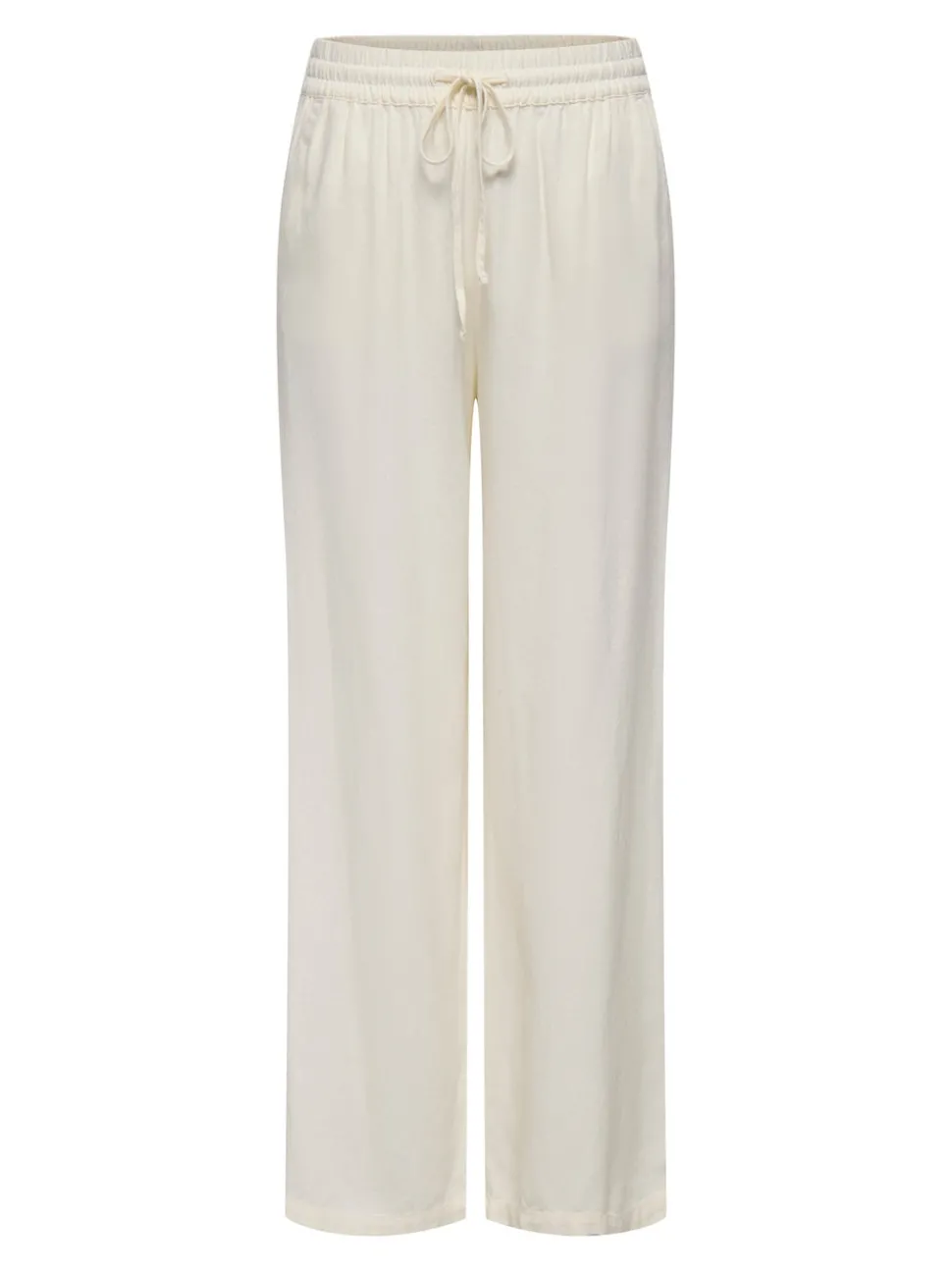 JDYSAY Loose Fit Lin Pantalon à jambe large