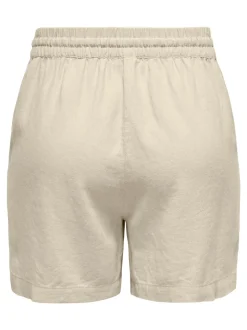 JDYSAY Taille haute Regular Fit Lin Short