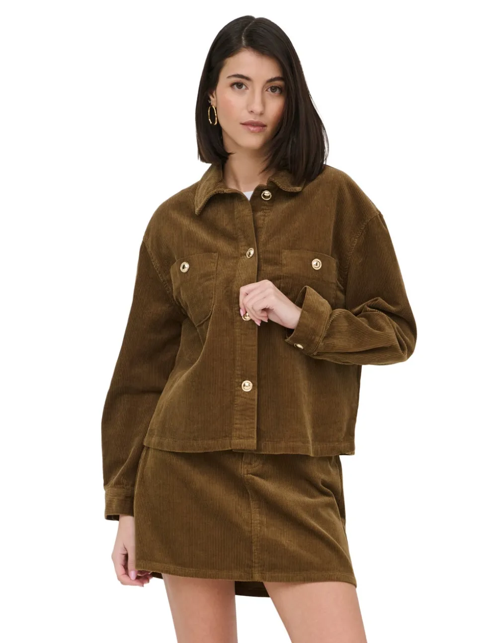 JDYSHIRAZ Chemise en corduroy