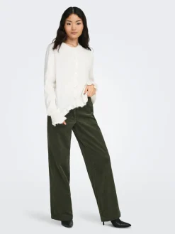 JDYSHIRAZ Straight Fit Pantalon en velours