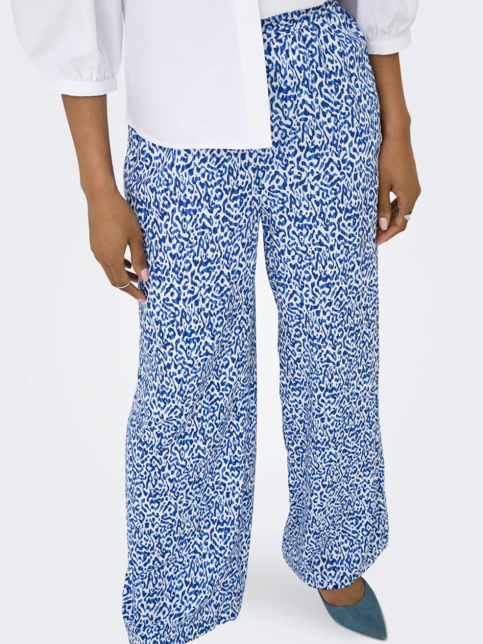 JDYSTAR Regular Fit Pantalon à jambe large