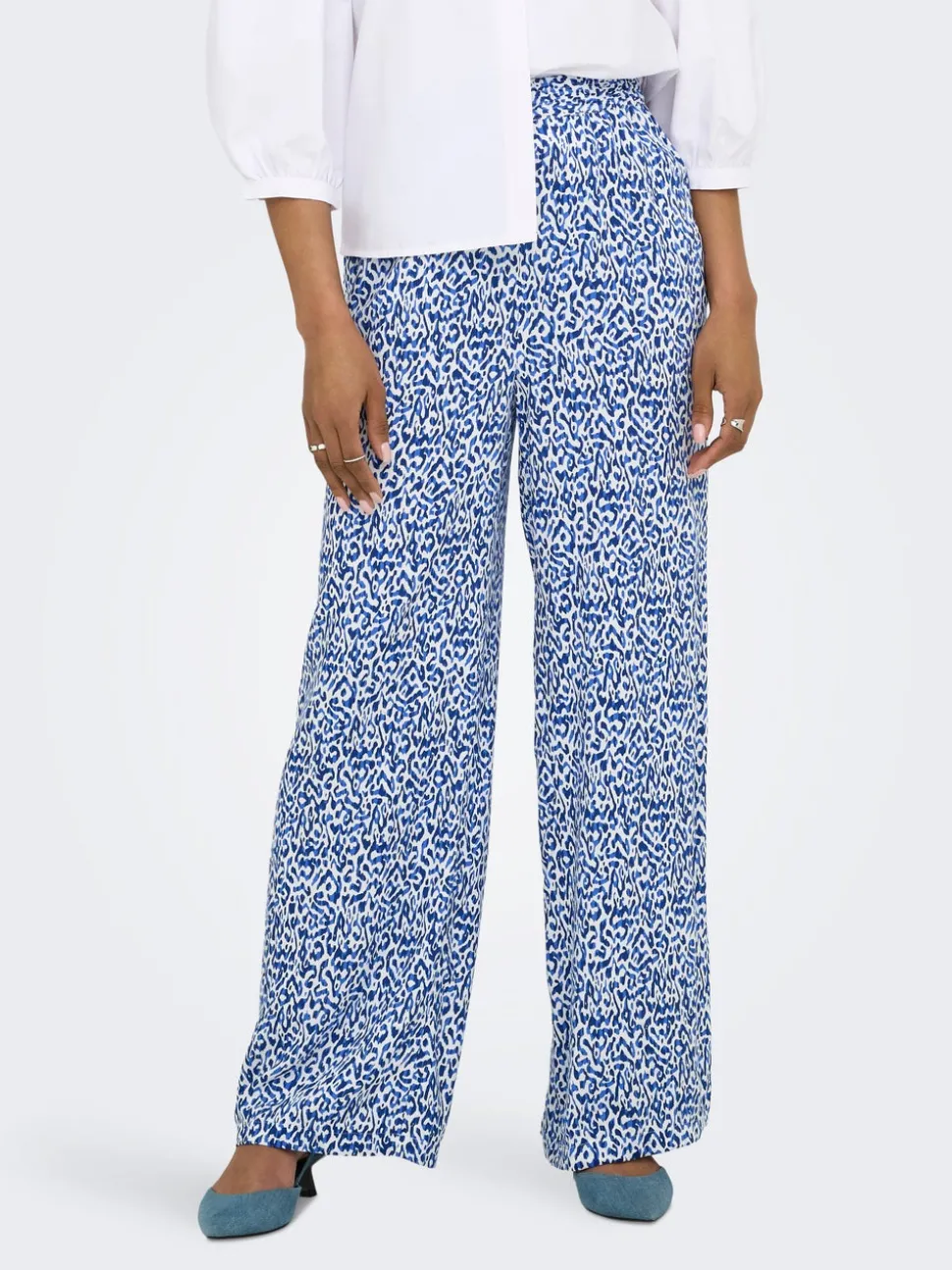 JDYSTAR Regular Fit Pantalon à jambe large