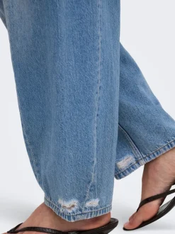 JDYSUSIE Taille moyenne Coupe barrel Jeans