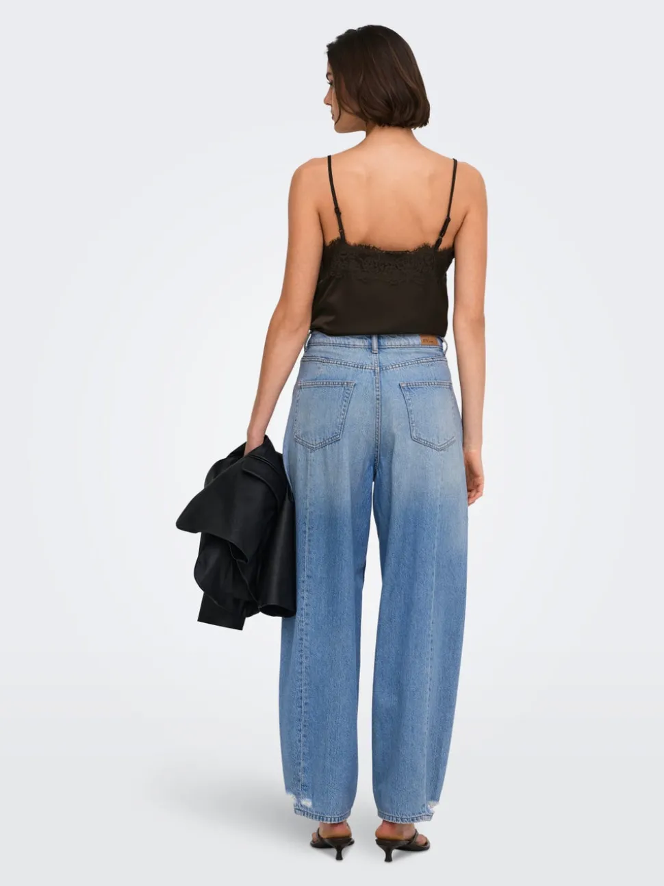 JDYSUSIE Taille moyenne Coupe barrel Jeans