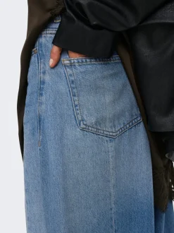 JDYSUSIE Taille moyenne Coupe barrel Jeans