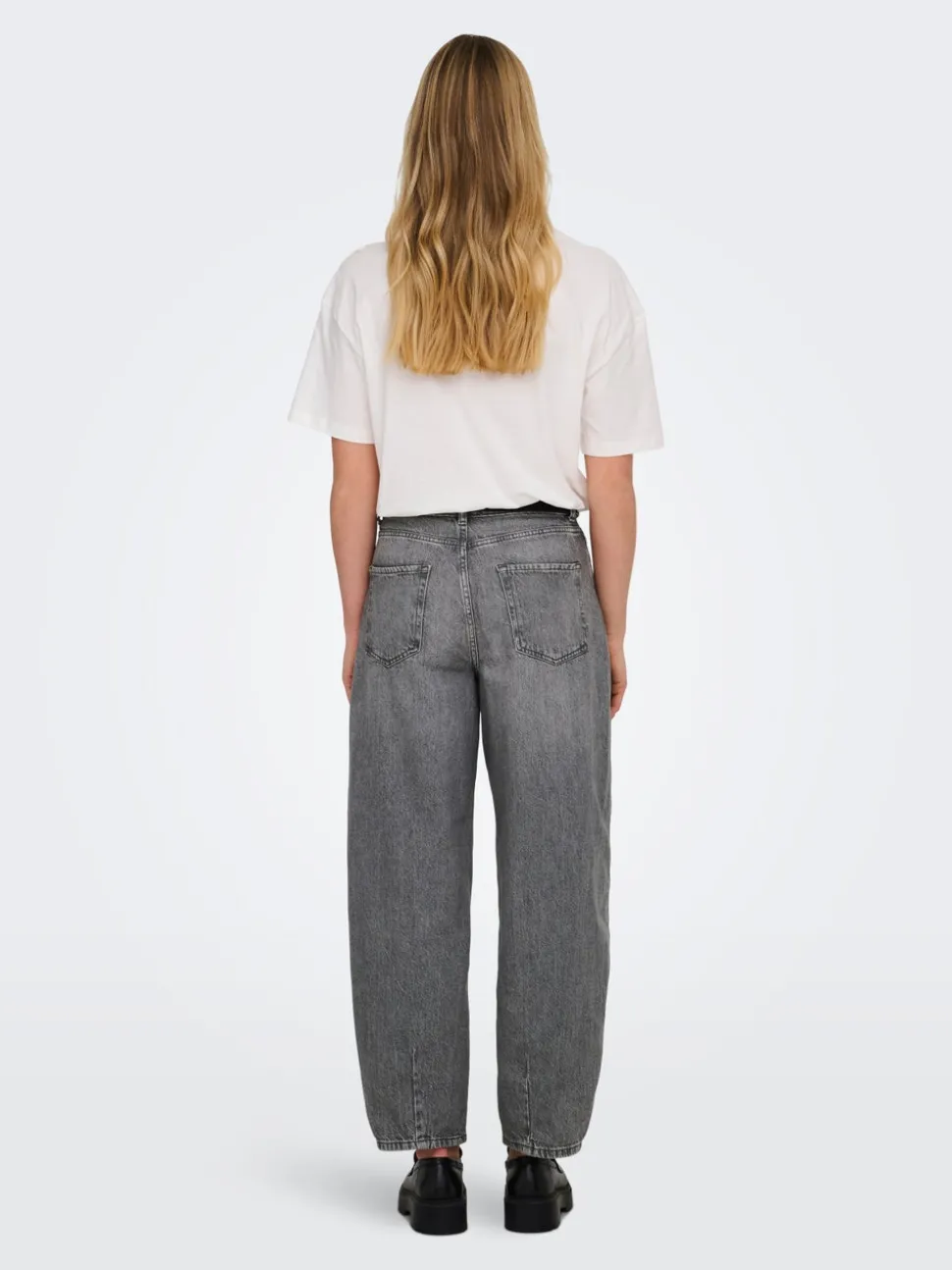 JDYSUSIE Taille moyenne Coupe barrel Jeans