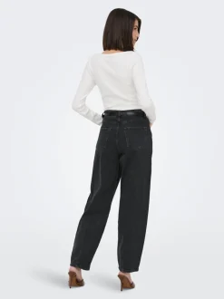JDYSUSIE Taille moyenne Wide Leg Fit Jeans