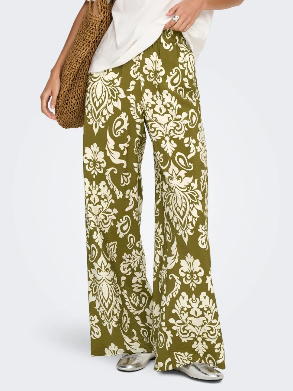 JDYTAMI Wide Leg Fit Pantalon à jambe large