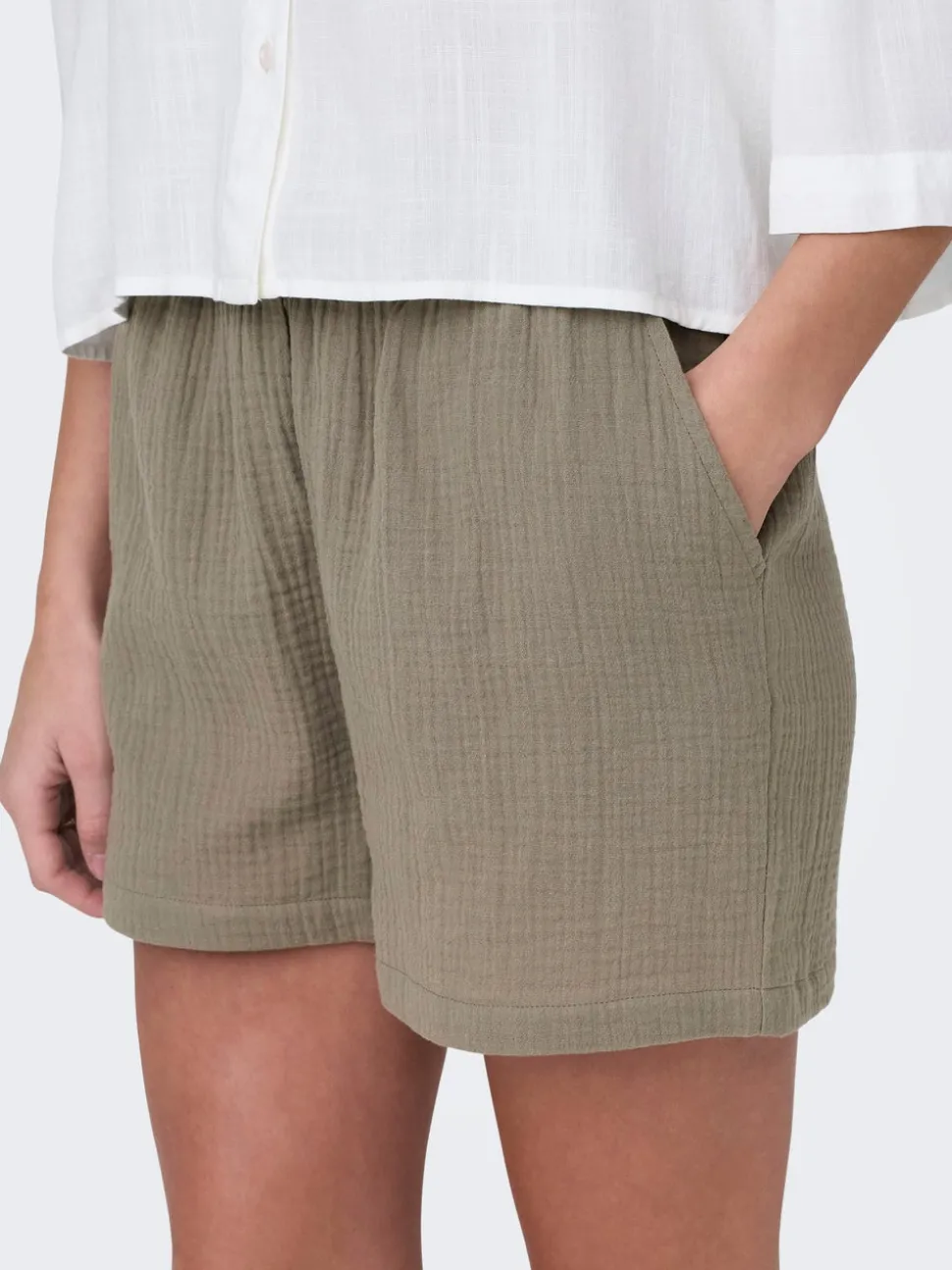JDYTHEIS Taille moyenne Regular Fit Short paperbag