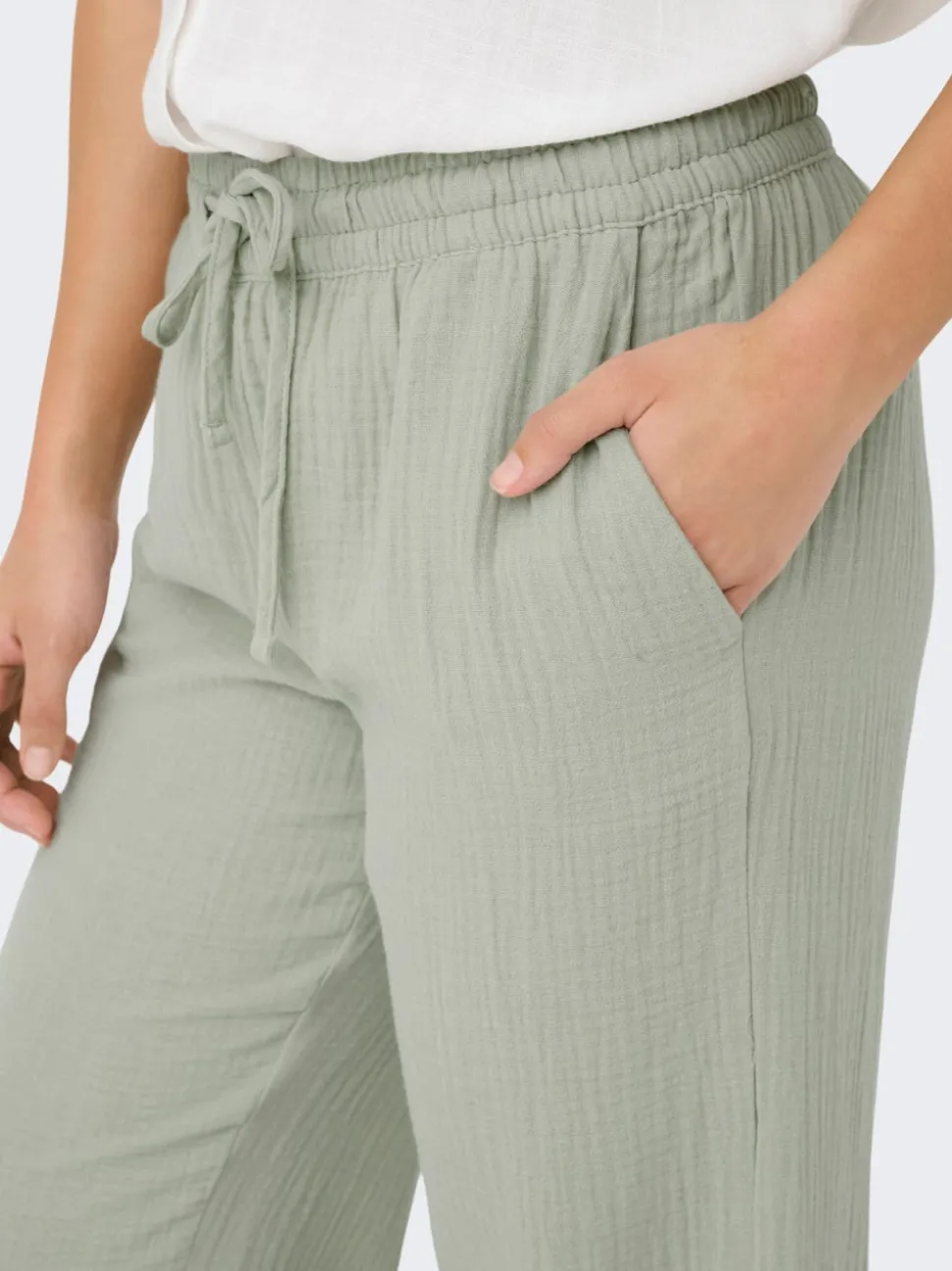 JDYTHEIS Wide Leg Fit Pantalon à jambe large