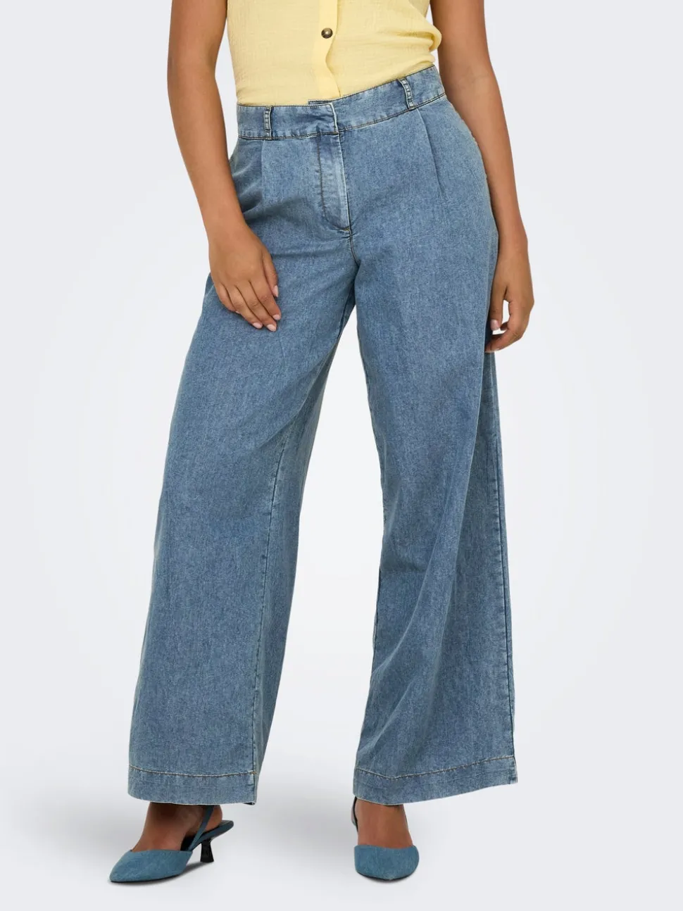JDYTRIXIE Wide Leg Fit Pantalon à jambe large