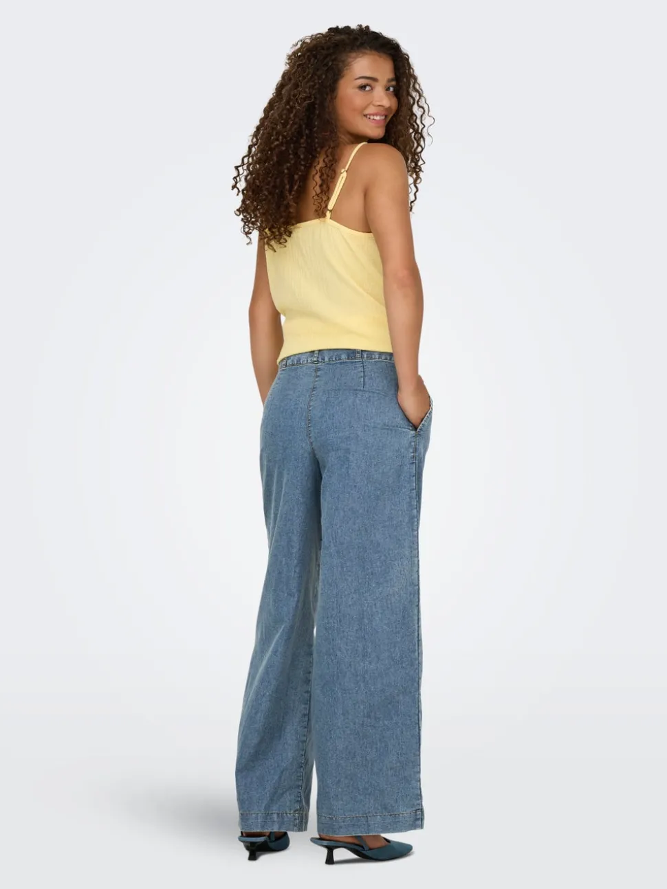JDYTRIXIE Wide Leg Fit Pantalon à jambe large