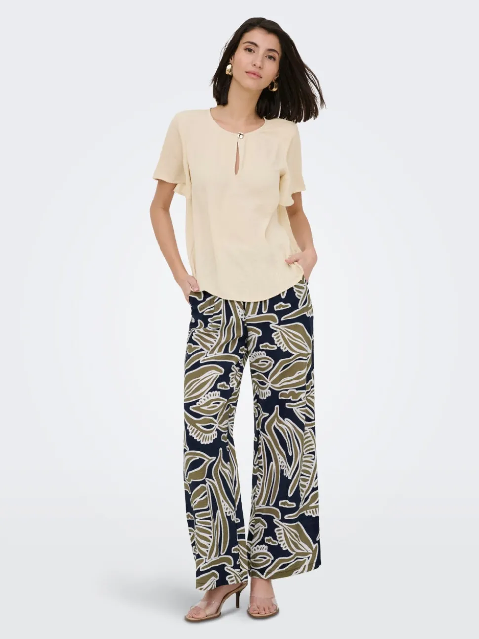 JDYTROYA Slim Straight Fit Pantalon