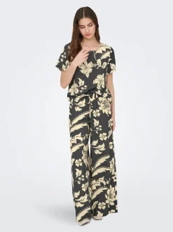 JDYTROYA Slim Straight Fit Pantalon palazzo