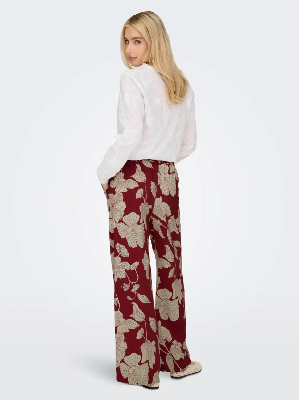 JDYTROYA Slim Straight Fit Pantalon