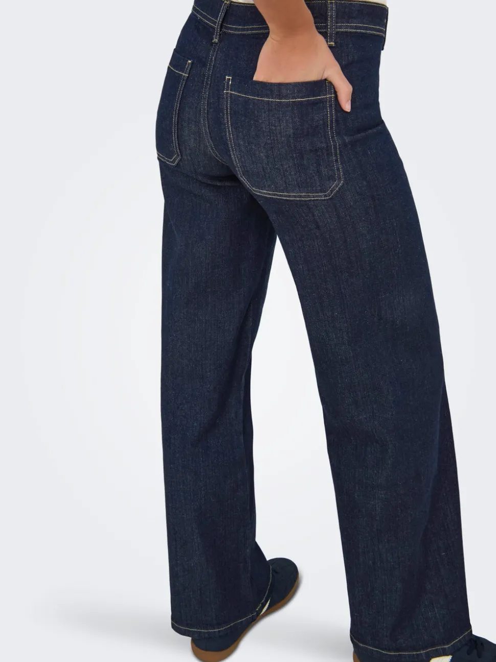 JDYVANESSA Taille moyenne Wide Leg Fit Jeans