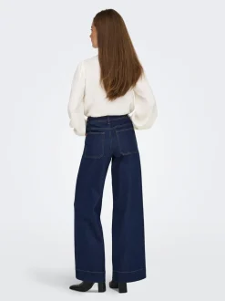 JDYVANNII Taille haute Wide Leg Fit Jeans