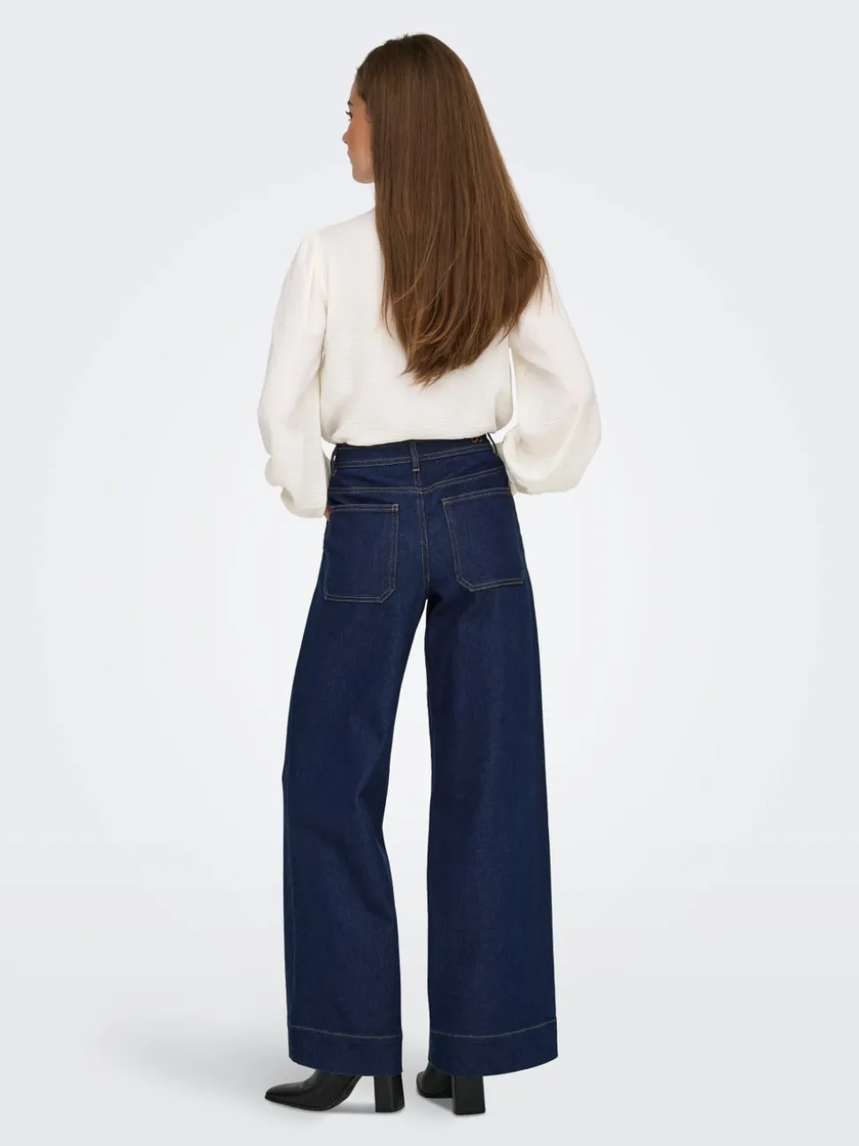 JDYVANNII Taille haute Wide Leg Fit Jeans