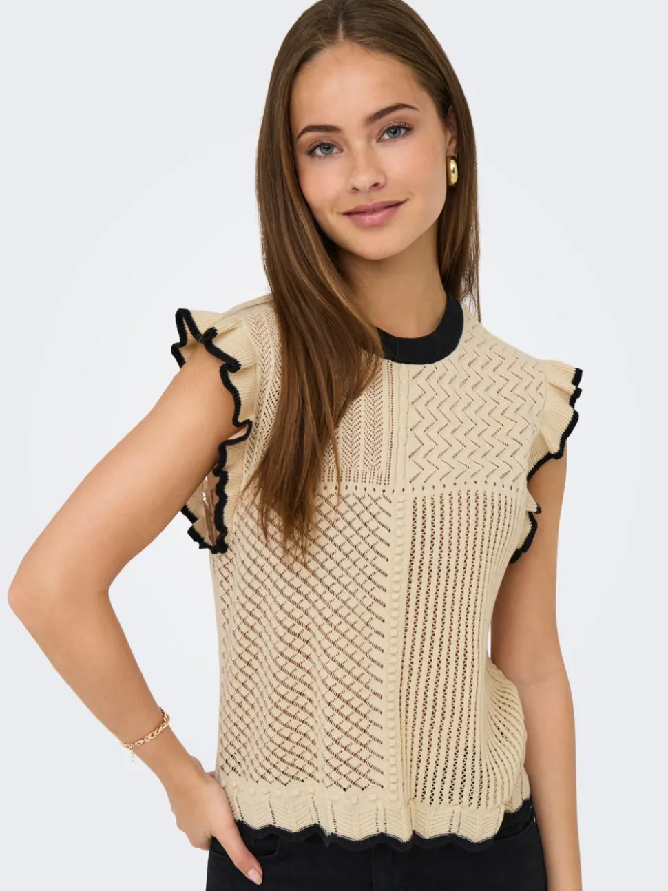 JDYVIOLET Pull en maille