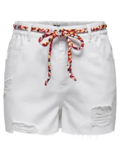 JDYZIGGA Taille haute Loose Fit Short en denim