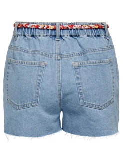 JDYZIGGA Taille haute Loose Fit Short en denim