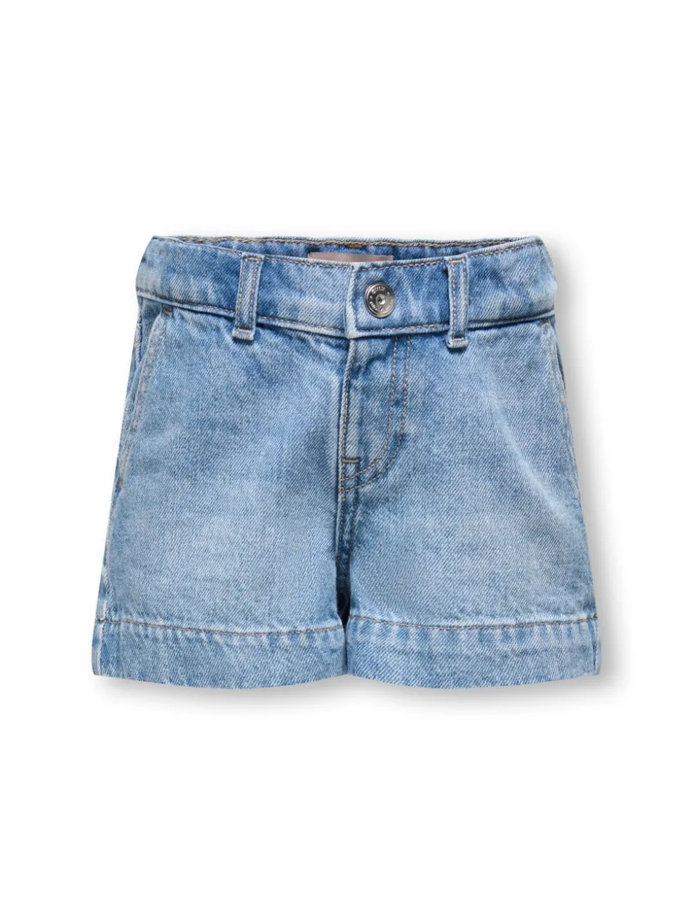 KMGCOMET Taille moyenne Wide Leg Fit Short en denim