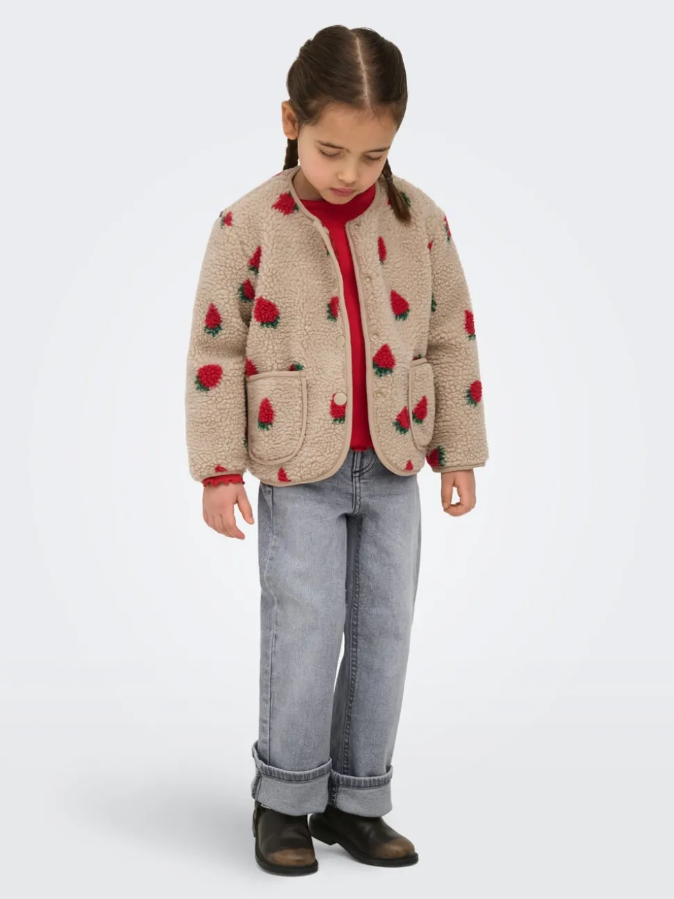 KMGHOKY Manteau en peluche