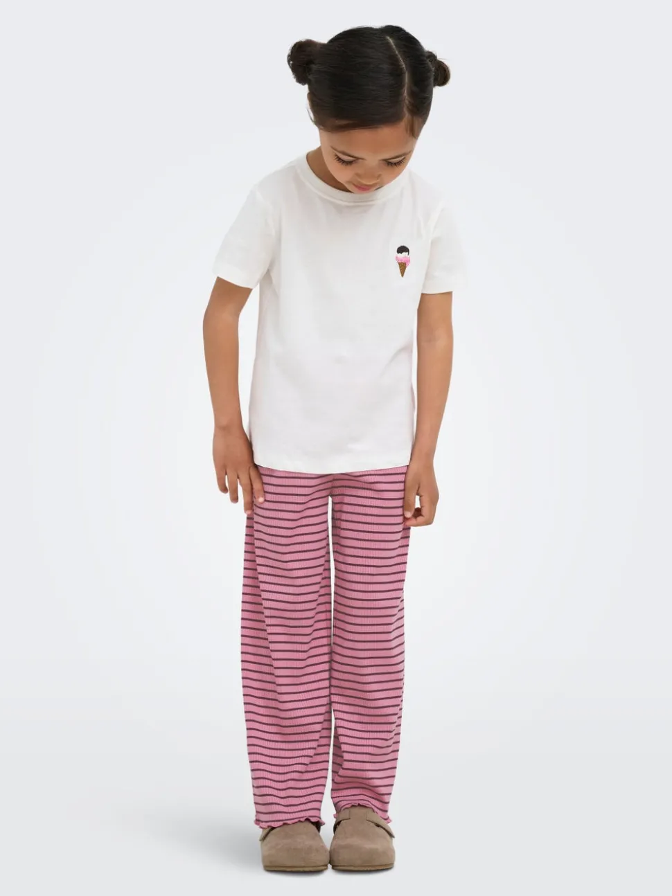 KMGMAUDE Wide Leg Fit Pantalon