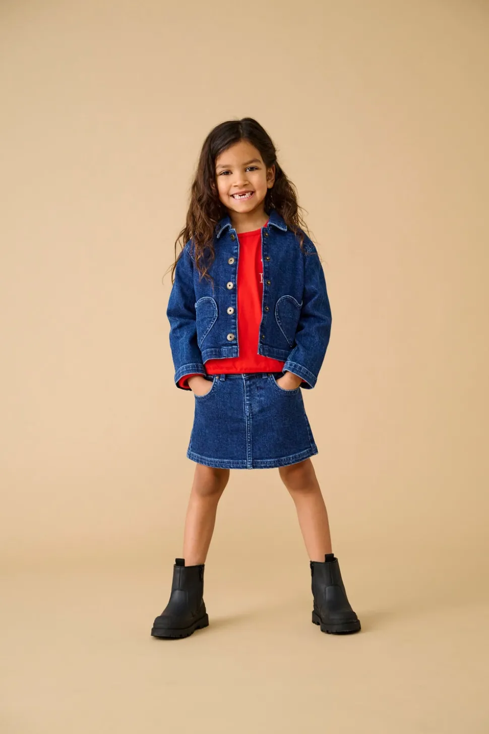 KMGOFELIA Veste en jean