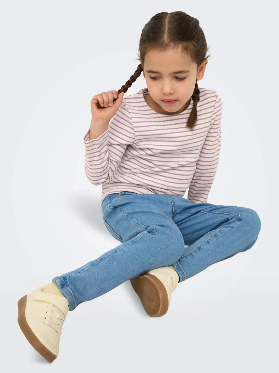 KMGRAIN Taille moyenne Skinny Fit Jeans