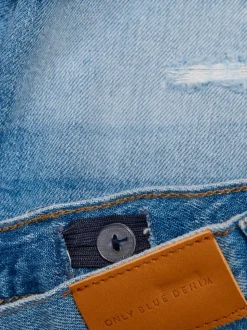 KMGROBYN Straight Fit Short en denim