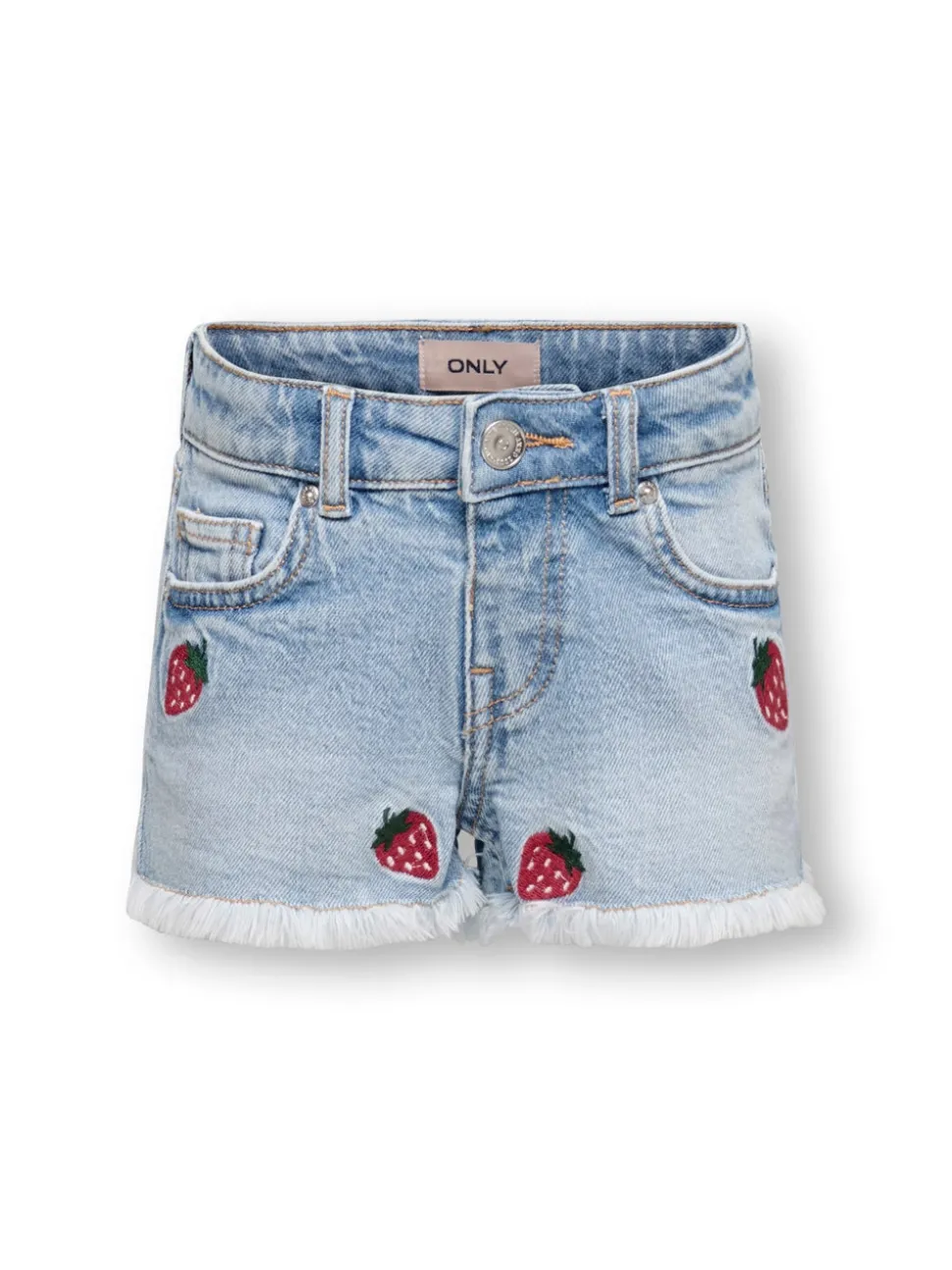 KMGROBYN Taille moyenne Straight Fit Short en denim