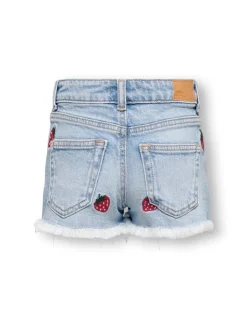 KMGROBYN Taille moyenne Straight Fit Short en denim
