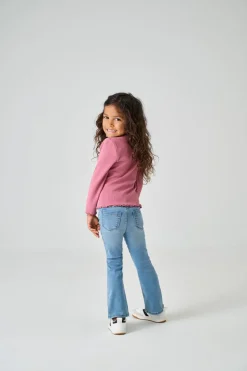 KMGROYAL Taille moyenne Flared Fit Jeans