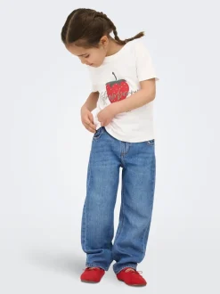 KMGVALENTINE Taille moyenne Straight Fit Jeans