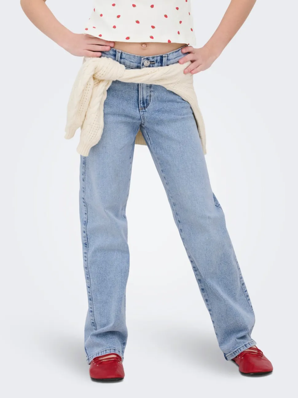 KOGBLAIR Taille moyenne Wide Leg Fit Jeans
