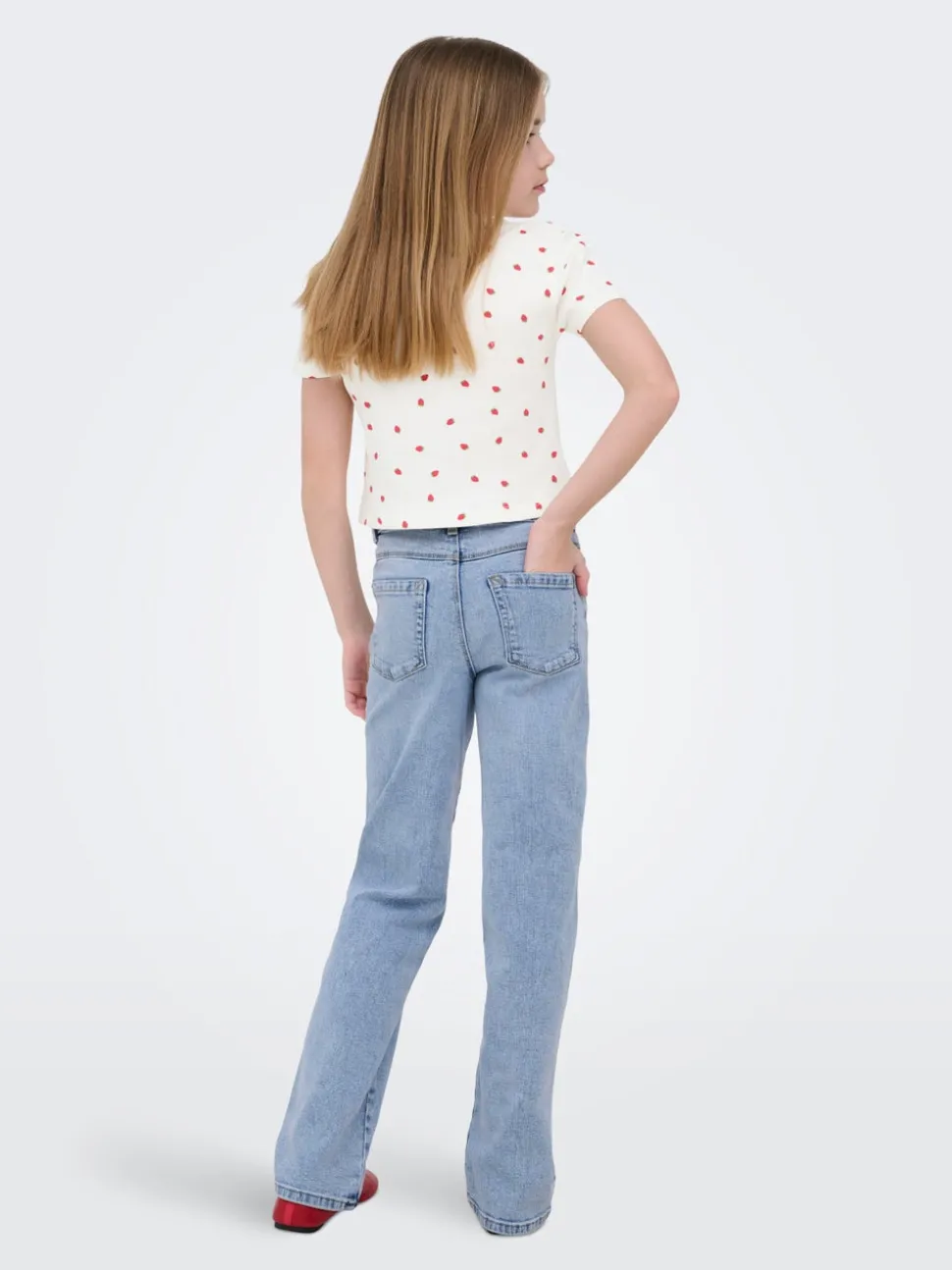 KOGBLAIR Taille moyenne Wide Leg Fit Jeans
