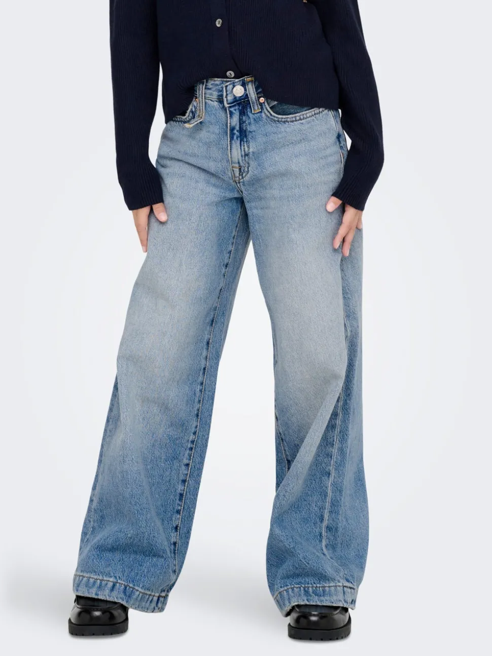 KOGBROOME Taille haute Wide Leg Fit Jeans