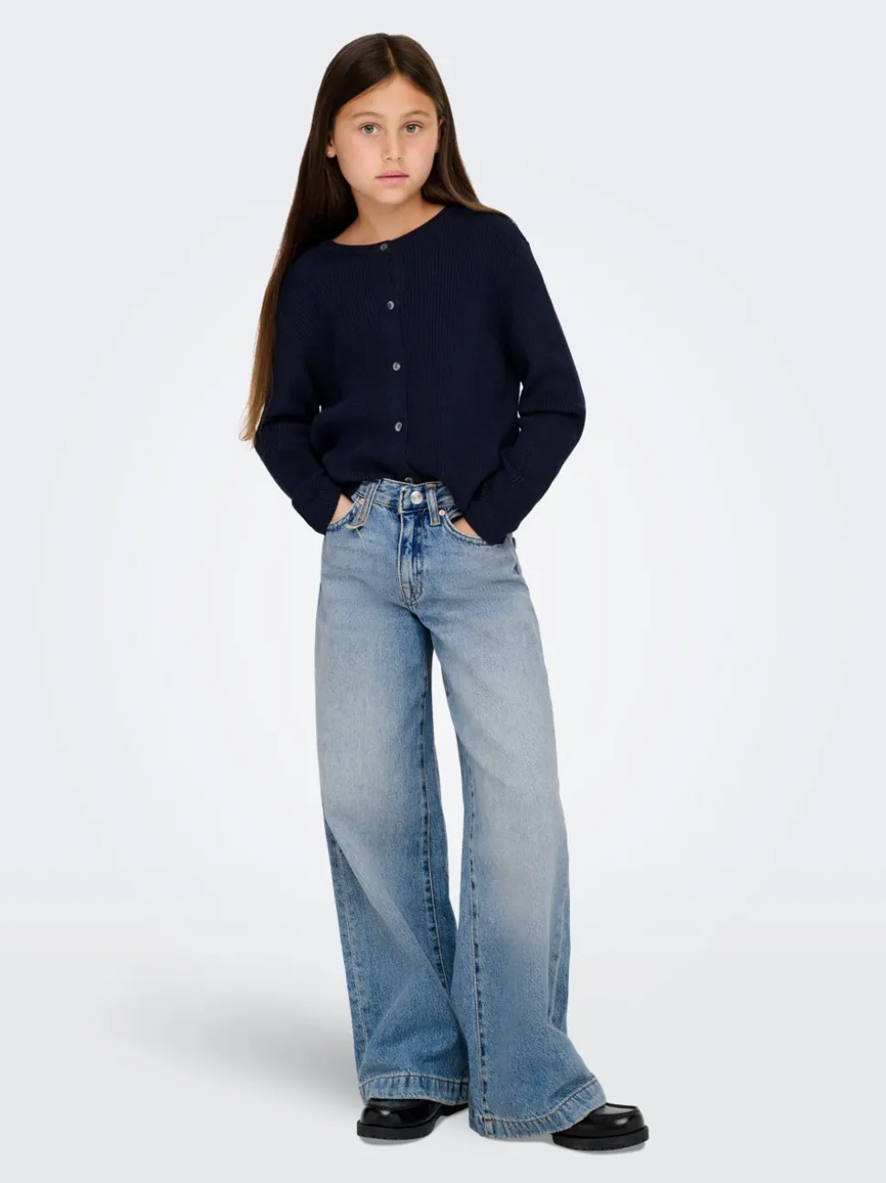 KOGBROOME Taille haute Wide Leg Fit Jeans