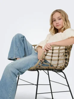 KOGBROOME Taille haute Wide Leg Fit Jeans