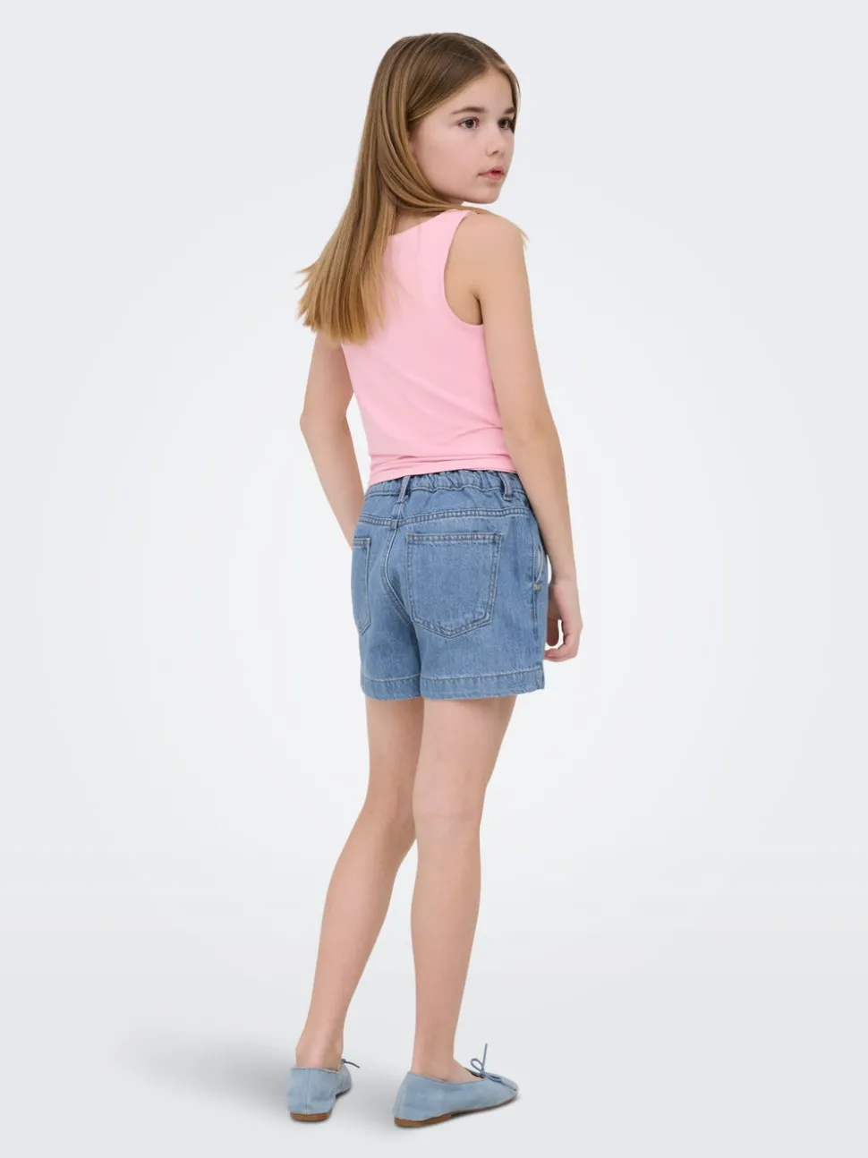 KOGCOMET Taille moyenne Wide Leg Fit Short en denim
