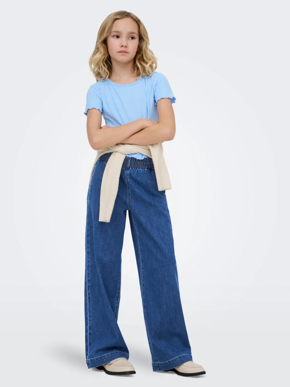 KOGDEIA Taille haute Wide Leg Fit Jeans