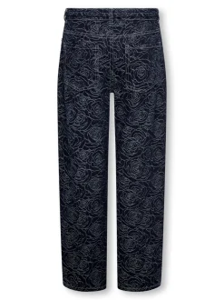 KOGGIANNA Taille moyenne Straight Fit Longueur cheville Jeans