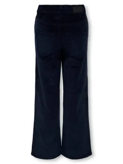 KOGHOPE Wide Leg Fit Corduroy Pantalon