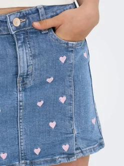 KOGHOXTON Jean Jupe en denim Jupe courte