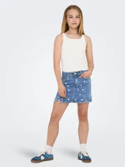 KOGHOXTON Jean Jupe en denim Jupe courte