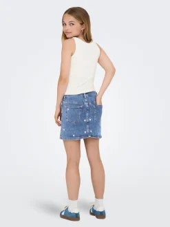 KOGHOXTON Jean Jupe en denim Jupe courte
