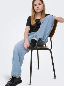 KOGJAY Wide Leg Fit Jeans