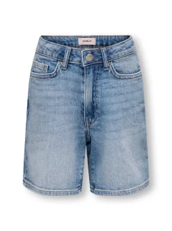 KOGJOSEPHINE Taille haute Regular Fit Short en denim