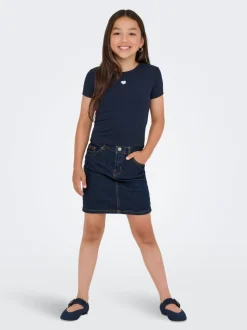KOGJUICY Jean Jupe en denim Jupe courte
